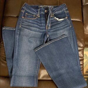 American Eagle Outfitters Women's Blue Jeans